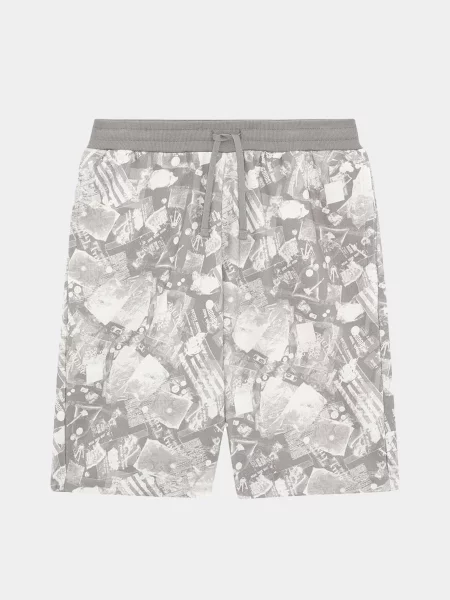 Повседневные шорты Lyle & Scott серые
