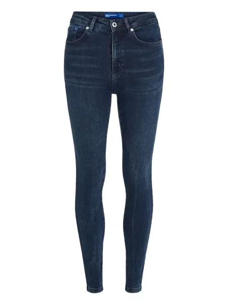 Blugi skinny Karl Lagerfeld Jeans albastru