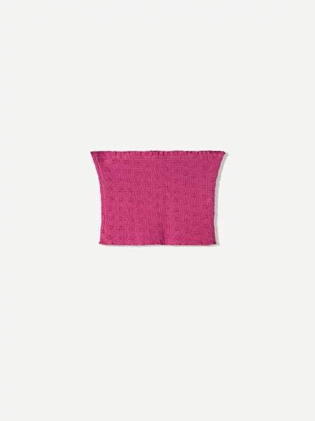Bershka Top magenta