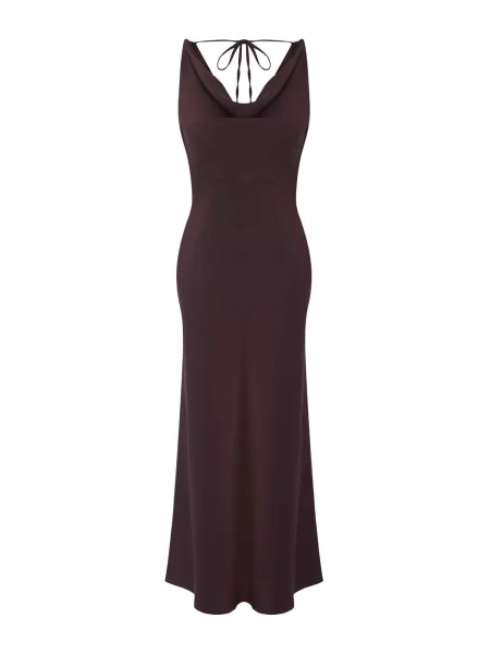 Trendyol Rochie de seară închis maro