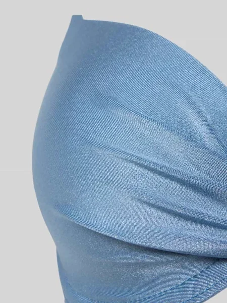 Góra od bikini z detalem w postaci węzła Marc O'polo niebieskie