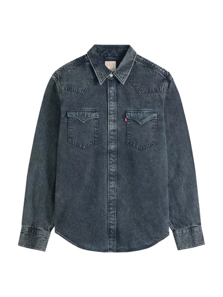 LEVI'S ® Tricou BARSTOW WESTERN închis albastru