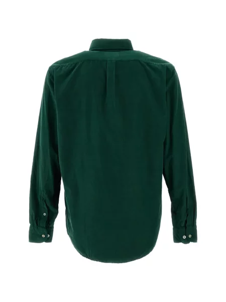 Cămașă B.d. Baggies de catifea cord verde