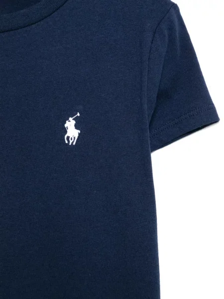 Koszulka polo dziecięca Polo Ralph Lauren niebieska