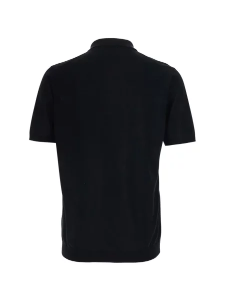 Tricou polo Roberto Collina negru