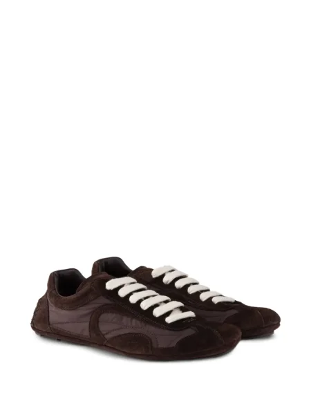 Маратонки Prada кафяво