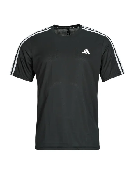 Tricou Adidas cu dungi negru