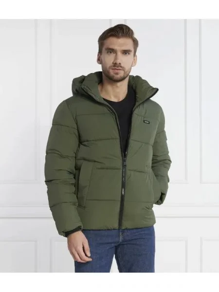 Calvin Klein Steppelt kabát Crinkle