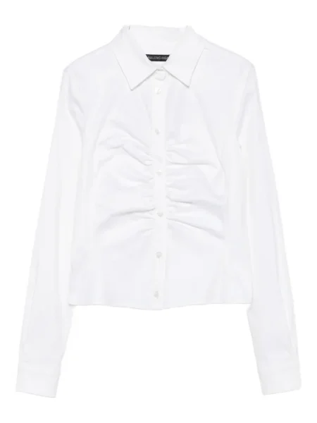 Cămașă Balenciaga lungă alb