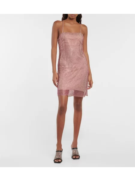 Rochie Stella Mccartney de cristal roz