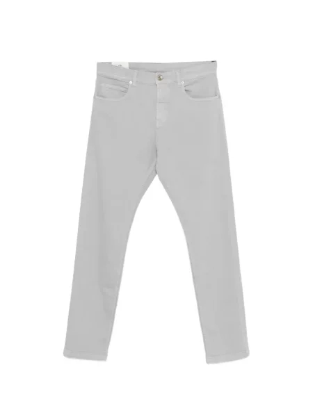 Spodnie Eleventy z 5 kieszeniami szare