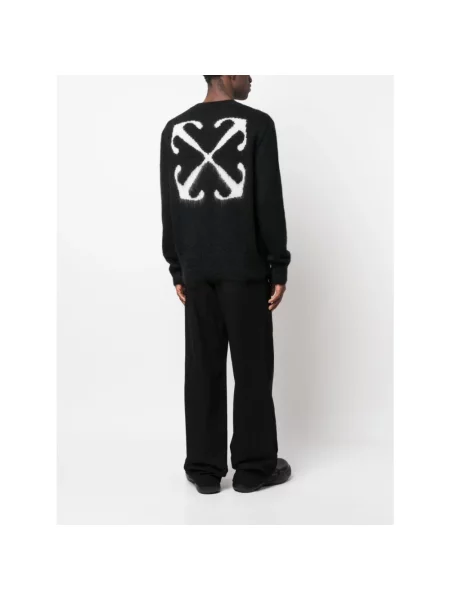 Sweter Off-white z nadrukiem biały