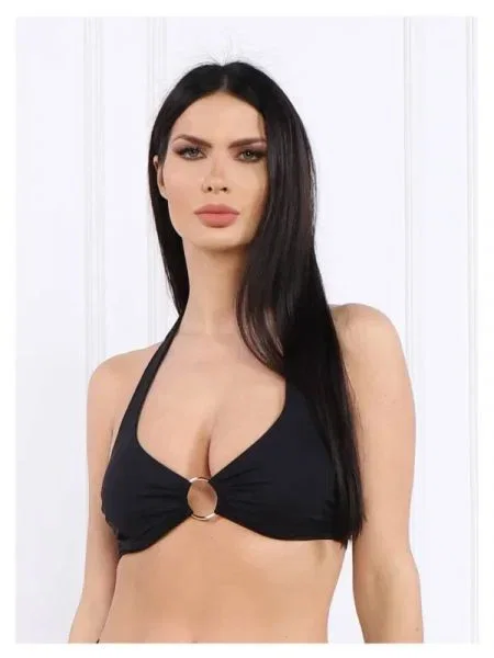 Melissa Odabash Sutien de baie negru