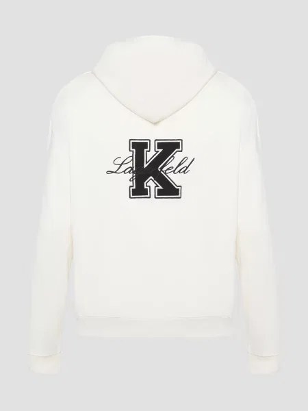Толстовка Karl Lagerfeld біла