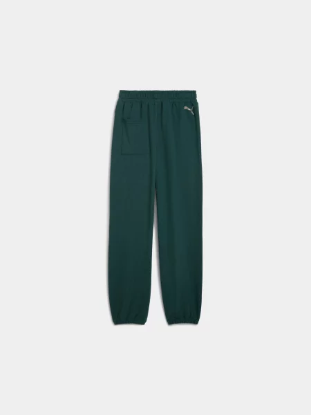 Спортивные штаны Puma зеленые