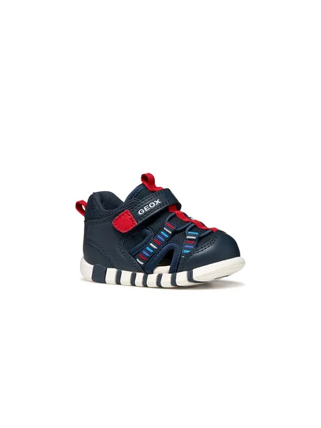 Sandále Geox B Sandal Iupidoo Boy Tmavomodrá
