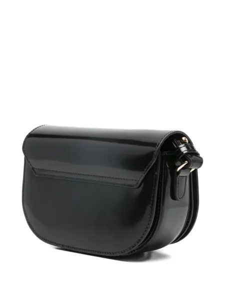 Geanta de piele A.p.c. din piele negru