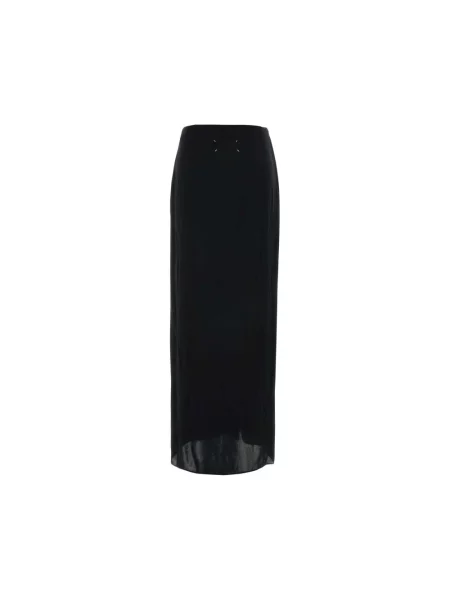 Spódnica midi Maison Margiela czarna