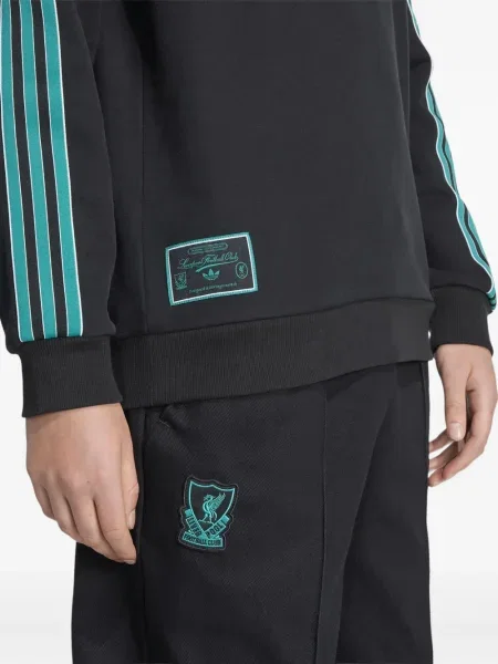Pantaloni Adidas cu autograf alb