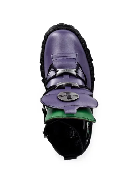 Botine New Rock cu platformă violet