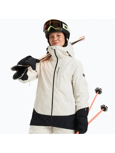 Női ROXY Gore-Tex Lunalite 3L vajszínű kabát. Méret: L bézs