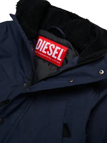 Kurtka dziecięca Diesel niebieska