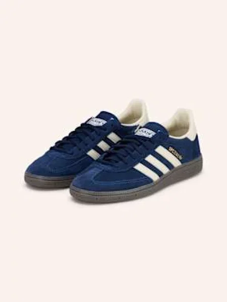 Trampki Adidas Originals zamszowe niebieskie