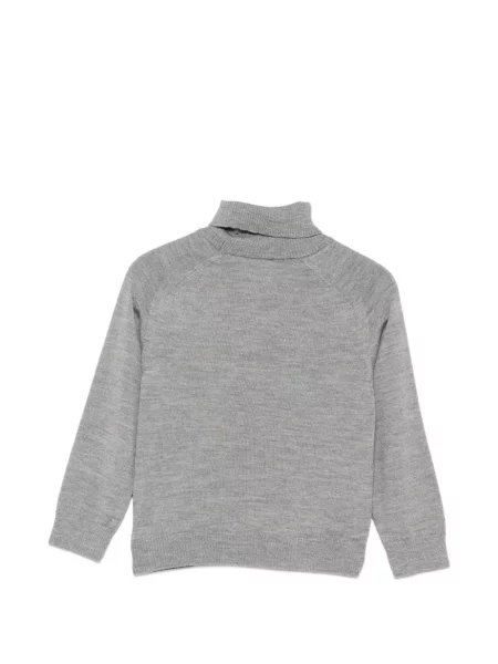 Sweter z golfem dziecięcy Douuod szary