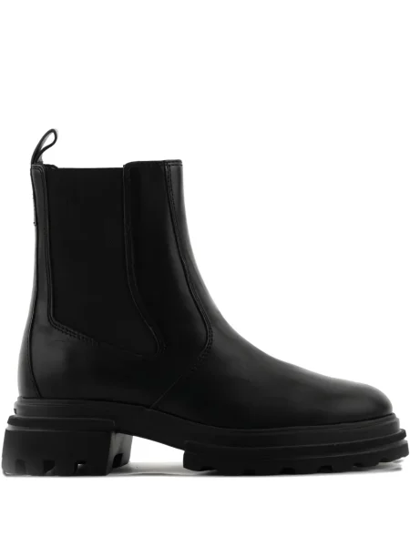 Botine chelsea Hogan din piele negru