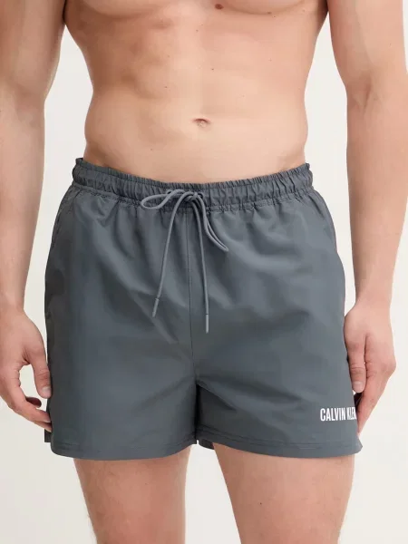 Calvin Klein kopalne kratke hlače siva