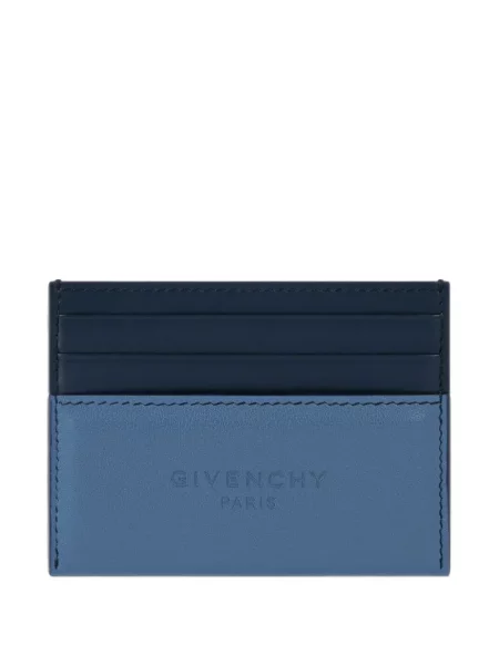 Δερμάτινος πορτοφόλι Givenchy μπλε