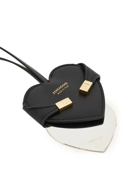 Pandantiv Ferragamo cu imagine negru