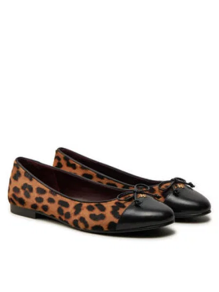 Tory Burch Baleríny hnědá