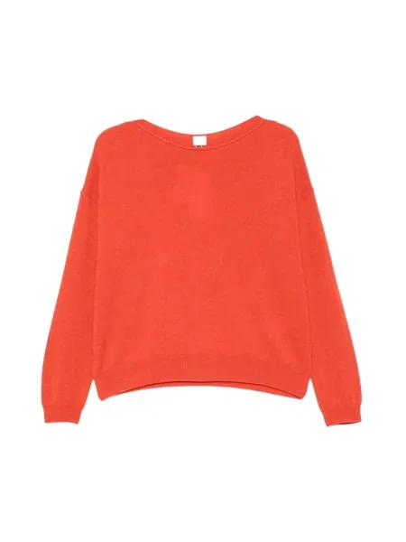 Sweter C.t.plage z kaszmiru pomarańczowy
