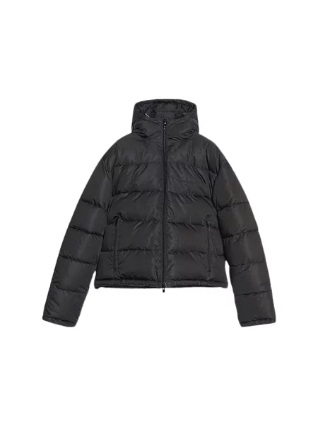 Kurtka Balenciaga z kapturem czarna