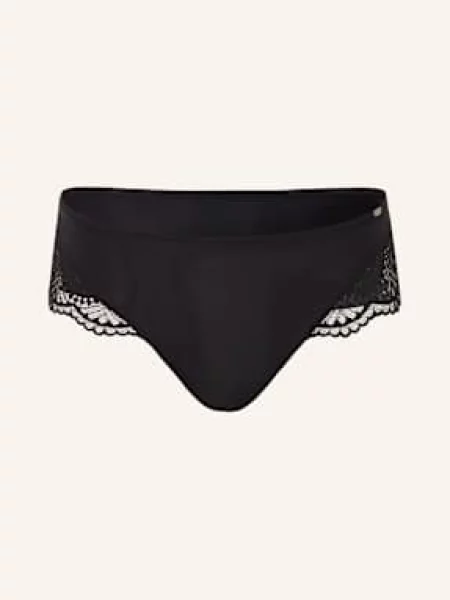 Skiny Kalhotky Panty Micrornaments černá