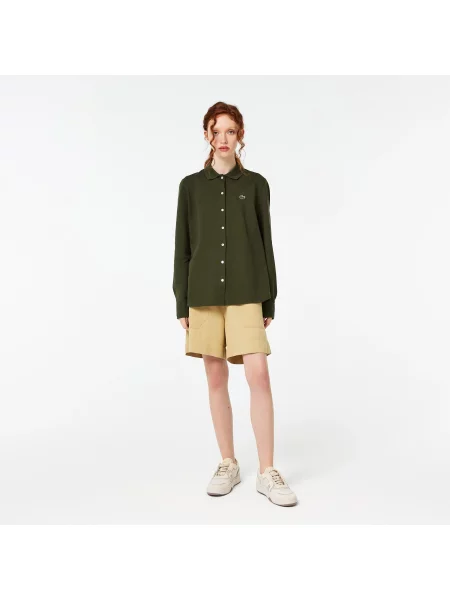 Шорты Lacoste бежевые