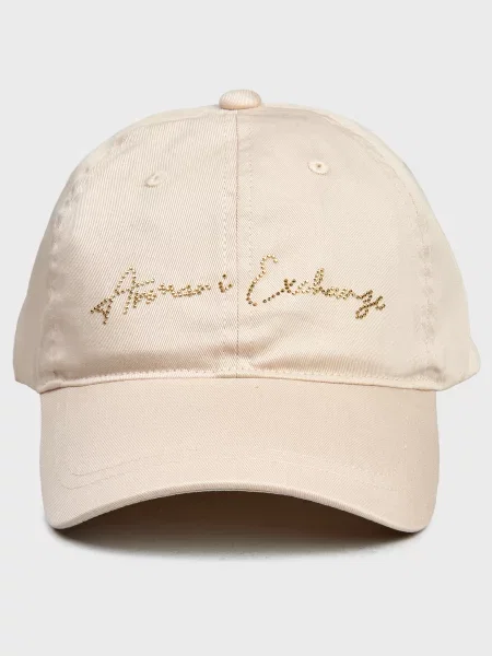 Кепка Armani Exchange бежевая