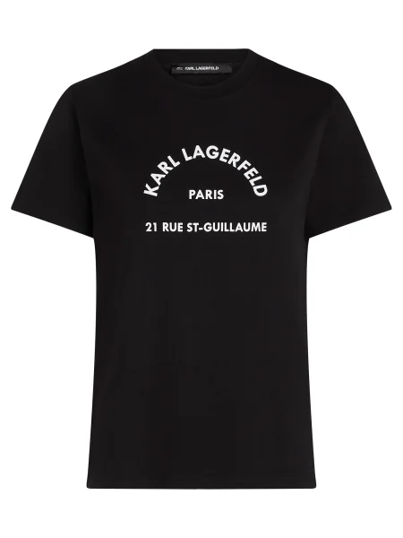 KARL LAGERFELD Tricou negru