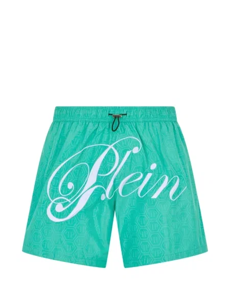 Slip de baie Philipp Plein verde