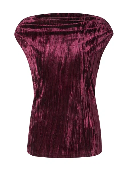 VERO MODA Bluză vin roșu