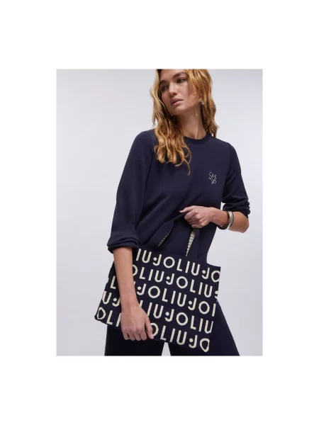 Liu Jo Geantă shopper + borsetă albastru