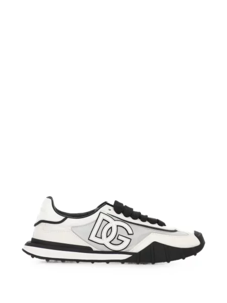Sneakerși Dolce & Gabbana cu autograf alb