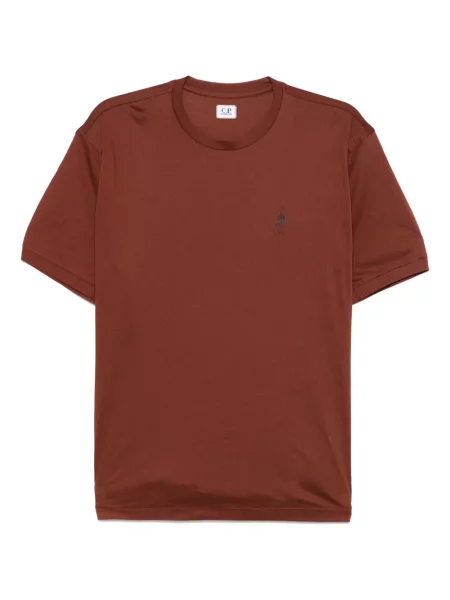 Tricou C.p. Company cu imagine maro