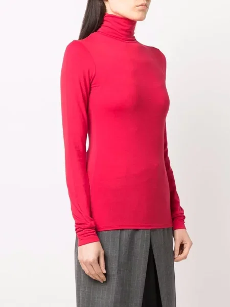 Top Raf Simons din jerseu roșu