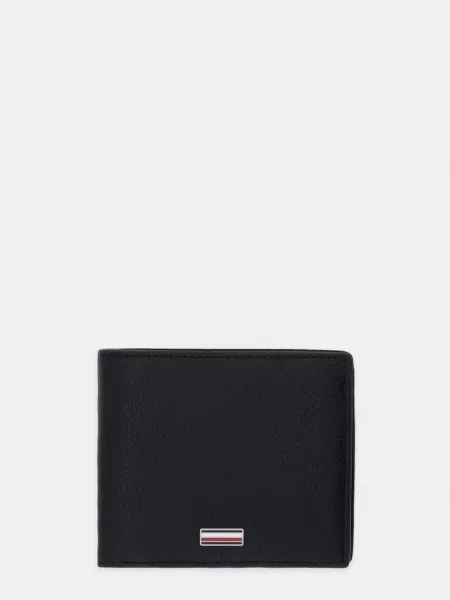 Tommy Hilfiger portofel pentru bărbați din piele negru