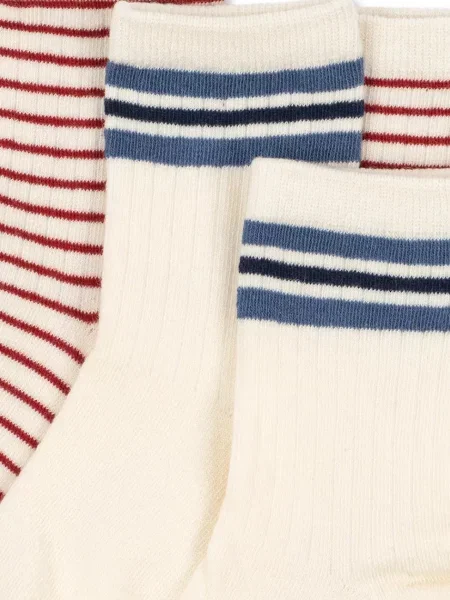 Konges Sløjd ponožky 2 PACK ACT SOCKS béžové