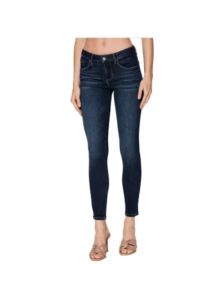 Skinny denim ruha Guess kék