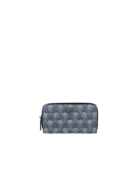 Kurt Geiger London portfel Kensington niebieski
