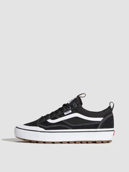Замшевые утепленные кеды Vans черные